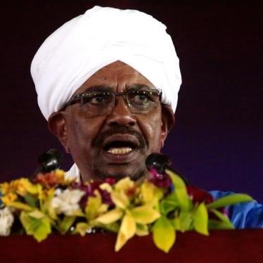 Sudan’s President Omar Al Bashir addresses the nation during the 62nd Anniversary Independence Day at the Palace in Khartoum, Sudan December 31, 2017.