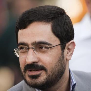 Tehran Prosecutor General Saeed Mortazavi attends an execution by hanging in Tehran in this August 2, 2007 file photo.