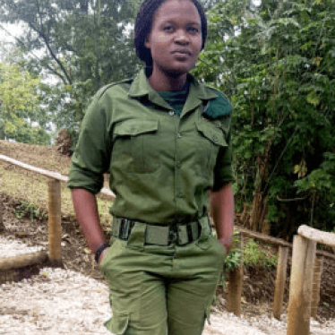 Virunga Park Ranger Rachel Masika Baraka pictured in an undated photo.