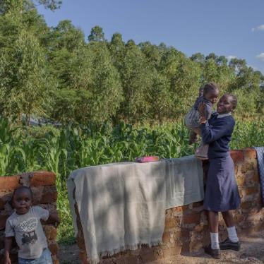 “ Evelina,” 17, from Migori county, western Kenya, dropped out of the first year of lower secondary school when she got pregnant. 