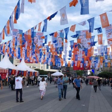 Election posters in Kadıköy, Istanbul, June 2018.