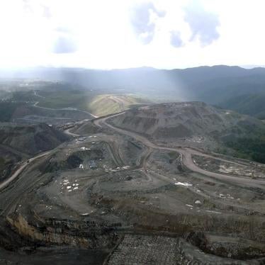 Mountaintop removal mine on Coal Mountain in Wyoming County, West Virginia