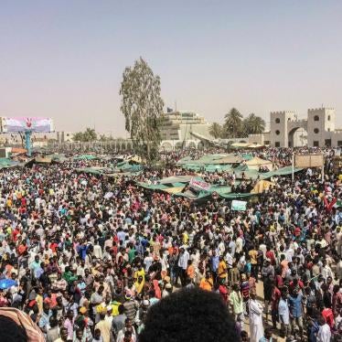 Sudanese celebrate after officials said the military had forced longtime autocratic President Omar al-Bashir to step down after 30 years in power in Khartoum, Sudan, Thursday, April 11, 2019.