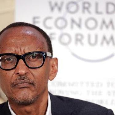 Paul Kagame, President of Rwanda, participates in a session at the annual meeting of the World Economic Forum in Davos, Switzerland, January 23, 2019. 