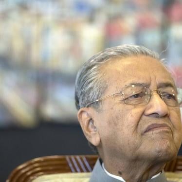 Malaysian Prime Minister Mahathir Mohamad listens to questions during an interview with foreign media on one years anniversary of government in Putrajaya, Malaysia, Thursday, May 9, 2019. 