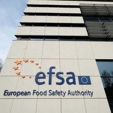 An external view of the EFSA (European Food Safety Authority) headquarters in Parma, Italy.
