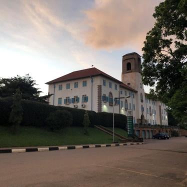 The campus of Makerere University in Kampala, Uganda.