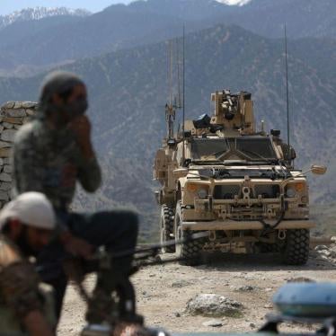 US forces and Afghan security police are seen in Asad Khil, east of Kabul, Afghanistan, Saturday, April 17, 2017. The US military's complicty in abuses in Afghanistan was revealed in papers released in December, 2019