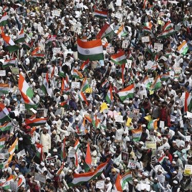 Indians, in large numbers, have been peacefully protesting  against a new citizenship law that they believe threatens India's secular identity. Bangalore, India, Monday, Dec. 23, 2019