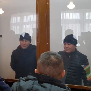 Kazakhstan is prosecuting Kaster Musakhanuly (left) and Murager Alimuly (right), two ethnic Kazakh, Chinese citizens from Xinjiang.