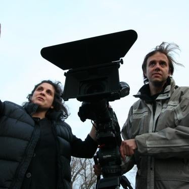 Incoming Toronto Human Rights Watch Film Festival Co-Chairs, Jennifer Baichwal and Nicholas de Pencier.