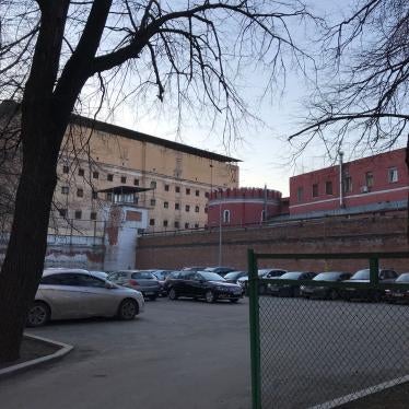 A view of Butyrka, one of Moscow’s pretrial detention facilities, 2020.