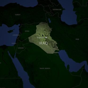Map of iraq 