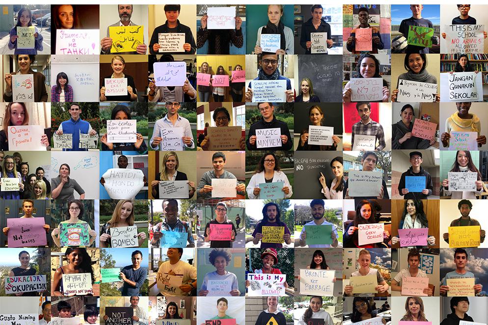 Es necesario proteger las escuelas del uso militar